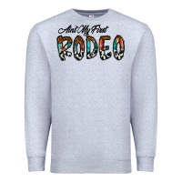 Heather Grey ain't my firstpsd Premium Sweatshirt - CowhideDigitalArt