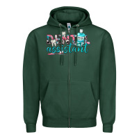 Sports Green dental assistant Zipper Hoodie - texasbilliewilder