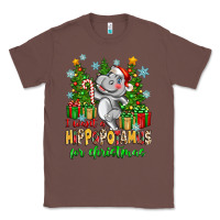 Chestnut i want a hippopotamus for christmas Classic Tee - Zillion Design Studio