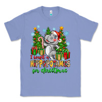 Colony Blue i want a hippopotamus for christmas Classic Tee - Zillion Design Studio