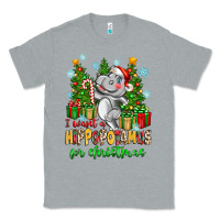 Heather Grey i want a hippopotamus for christmas Classic Tee - Zillion Design Studio