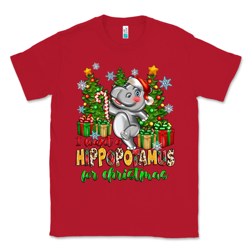 I Want A Hippopotamus For Christmas Classic Tee by Zillion Design Studio | Teevron