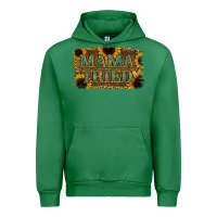 Emerald Sunflower Leopard Mama Tried Urban Hoodie - Jasminsmagicworld
