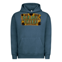 Pigment Midnight Navy Sunflower Leopard Mama Tried Urban Hoodie - Jasminsmagicworld