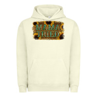 Pigment Pistachio Sunflower Leopard Mama Tried Urban Hoodie - Jasminsmagicworld