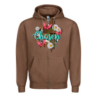 Chestnut chosen Zipper Hoodie - texasbilliewilder