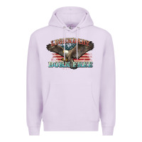 Lilac legendary born free eagle Premium Hoodie - NancyCooperArtShop