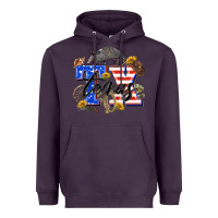 Plum texas tx Heavyweight Hoodie - Zillion Design Studio