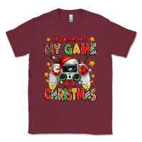 Burgundy i paused my game for christmas Classic Tee - Zillion Design Studio