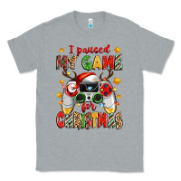 Heather Grey i paused my game for christmas Classic Tee - Zillion Design Studio