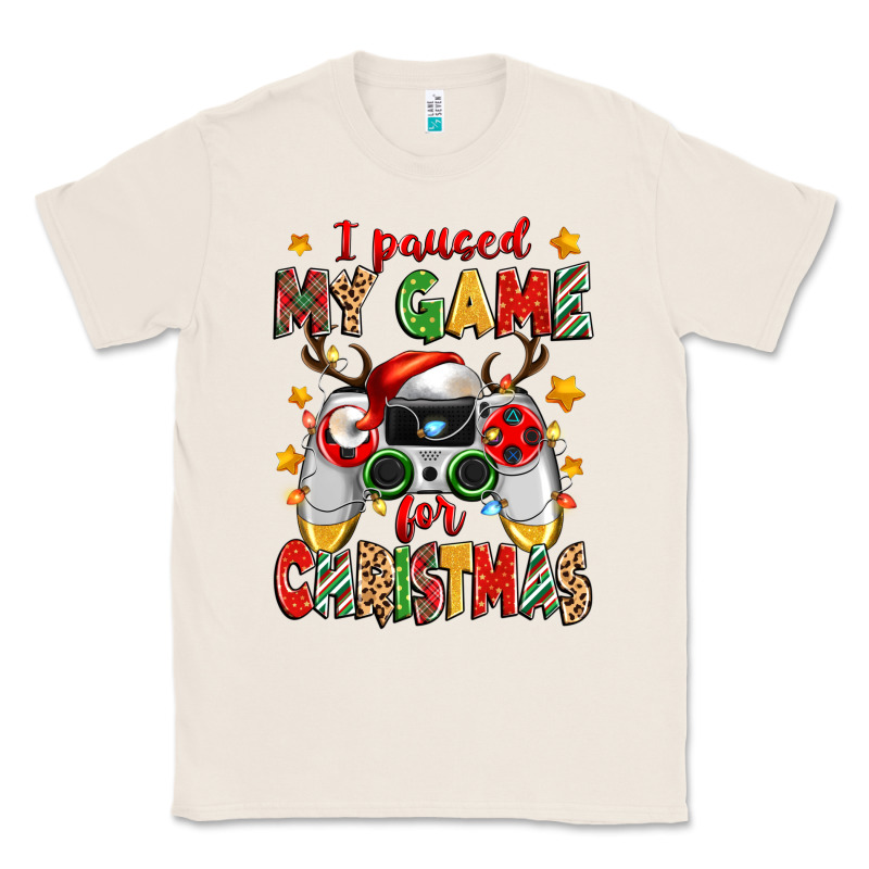 I Paused My Game For Christmas Classic Tee by Zillion Design Studio | Teevron