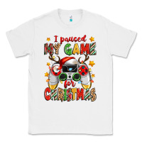 White i paused my game for christmas Classic Tee - Zillion Design Studio