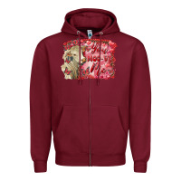 Valentine's Day You Moo Ve Me Charolais Cow Zipper Hoodie | Teevron