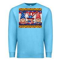 Ocean Blue usa gnome mouse pad Premium Sweatshirt - HRA Design Shop