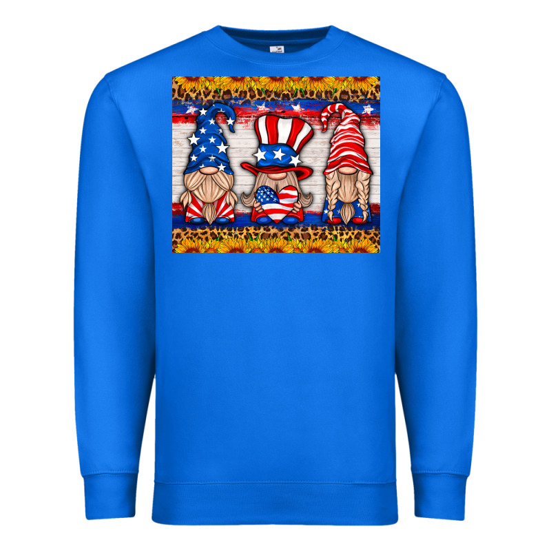 Usa Gnome Mouse Pad Premium Sweatshirt by HRA Design Shop | Teevron