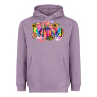 Lavender tie dye mom Heavyweight Hoodie - Zillion Design Studio