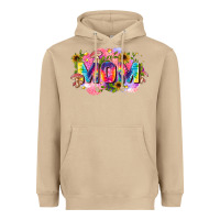 Mushroom tie dye mom Heavyweight Hoodie - Zillion Design Studio