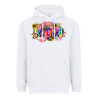White tie dye mom Heavyweight Hoodie - Zillion Design Studio