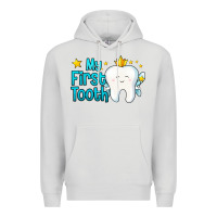 Dove Grey my first tooth tooth fairy Premium Hoodie - Jasminsmagicworld