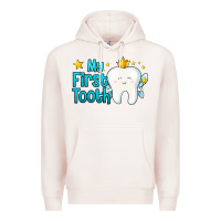 Pale Pink my first tooth tooth fairy Premium Hoodie - Jasminsmagicworld