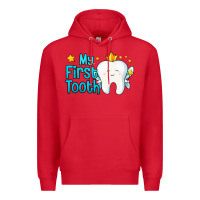 Red my first tooth tooth fairy Premium Hoodie - Jasminsmagicworld