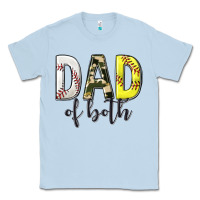 Dad Of Both With Softball And Baseball Classic Tee | Teevron