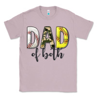 Lilac dad of both with softball and baseball Classic Tee - texasbilliewilder
