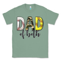 Sage dad of both with softball and baseball Classic Tee - texasbilliewilder