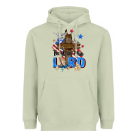 Matcha trust in the lord Heavyweight Hoodie - Zillion Design Studio