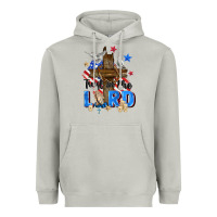 Moon Dust trust in the lord Heavyweight Hoodie - Zillion Design Studio