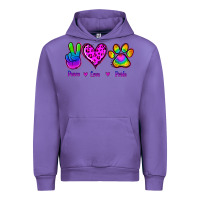 Tulip Peace Love Pride Urban Hoodie - Jasminsmagicworld