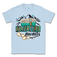 Dusty Blue adventure awaits Classic Tee - texasbilliewilder