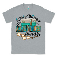 Heather Grey adventure awaits Classic Tee - texasbilliewilder