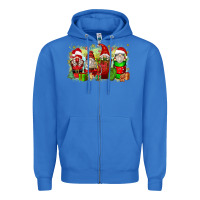 True Royal Christmas gnome coffee cups Zipper Hoodie - Zillion Design Studio