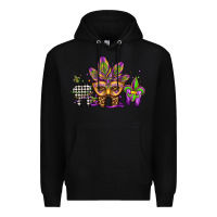 Black mardi gras teeth dental assistant Premium Hoodie - Jasminsmagicworld