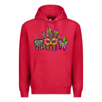 Cardinal mardi gras teeth dental assistant Premium Hoodie - Jasminsmagicworld