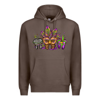 Coffee mardi gras teeth dental assistant Premium Hoodie - Jasminsmagicworld