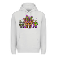 Dove Grey mardi gras teeth dental assistant Premium Hoodie - Jasminsmagicworld