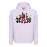 Lilac mardi gras teeth dental assistant Premium Hoodie - Jasminsmagicworld