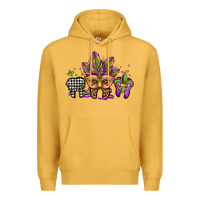 Mustard mardi gras teeth dental assistant Premium Hoodie - Jasminsmagicworld