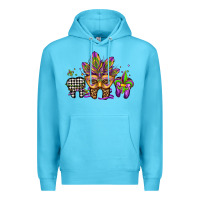 Ocean Blue mardi gras teeth dental assistant Premium Hoodie - Jasminsmagicworld