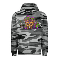 Slate Camo mardi gras teeth dental assistant Premium Hoodie - Jasminsmagicworld