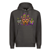 Smoke mardi gras teeth dental assistant Premium Hoodie - Jasminsmagicworld