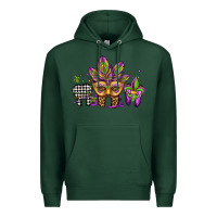 Sports Green mardi gras teeth dental assistant Premium Hoodie - Jasminsmagicworld