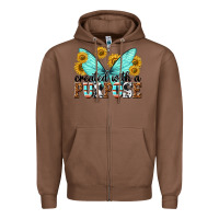 Chestnut created with a purpose Zipper Hoodie - texasbilliewilder