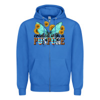 True Royal created with a purpose Zipper Hoodie - texasbilliewilder