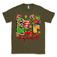 Army Green elf squad Classic Tee - Zillion Design Studio