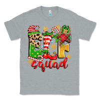 Heather Grey elf squad Classic Tee - Zillion Design Studio