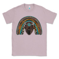 Lilac western rainbow with bison Classic Tee - RanaPortraitStore