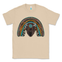 Mushroom western rainbow with bison Classic Tee - RanaPortraitStore